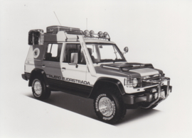 Mitsubishi Pajero Fuoristrada concept car, press photo, Japan, 1986