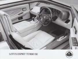 Lotus Esprit Turbo SE interior - factory photo - 1989 - UK market