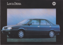 Dedra folder, 4 glossy pages, 1990, Dutch language