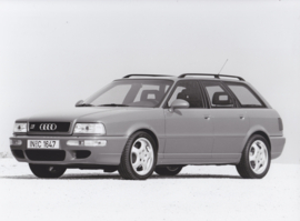 Audi Full range press kit with  slides, photo's & sheets, Geneva, 3/1995