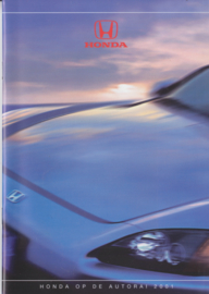 Program pricelist folder, 40 pages, 1/3rd A4-size, Dutch, 2001