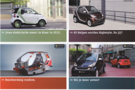 postcard set 4 different smaller cards, Dutch language, Belgium, 2012