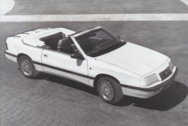 Chrysler LeBaron GTC convertible (USA, 1988)