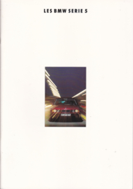 5-Series brochure, 42 pages, A4-size, 2/1992, French language