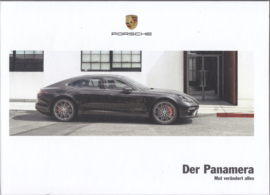 Panamera models brochure, 174 pages, 03/2017, hard covers, German