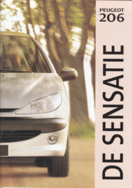 206 brochure, 40 pages, A4-size, 09/1998, Dutch language