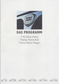 Program brochure, A4-size, 20 pages, 1989, German language