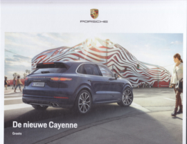 Cayenne brochure, 36 large pages, 09/2017, hard covers, Dutch language