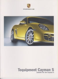 Cayman S Tequipment, 36 pages, 06/2005, German