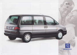 806 MPV brochure, 20 + 22 pages, A4-size, 1994, French language