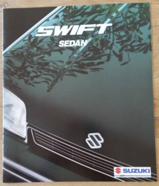 Swift Sedan brochure, 16 large pages,  about 1995, Dutch language