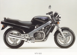 Honda NTV 650 postcard, 18 x 13 cm, no text on reverse, about 1994