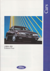 Cars UK all model brochure # 151, 132 pages, 09/1991, English language, # 4