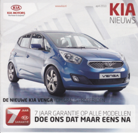 News (program) brochure, 20 pages, 04/2010, Dutch language