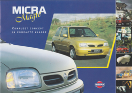 Micra brochure, 16 pages, 2/1996, Dutch language