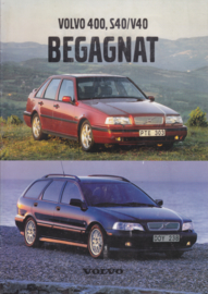 400/S40/V40 used cars brochure, 16 pages, 1999, Swedish language