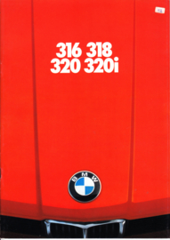 316/318/320/320i brochure, 32 pages, A4-size, 2/1976, Dutch language