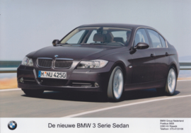 BMW 3-Series Sedan [E90], 7 different press photo's, Dutch, 2005