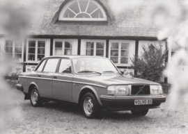 Volvo 240 GL Sedan, press photo, Dutch, 1985, # PR8501
