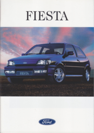 Fiesta brochure, 32 pages, size A4, 01/1993, Dutch language