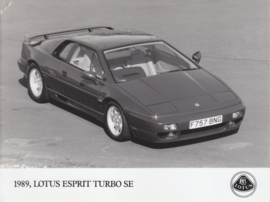 Lotus Esprit Turbo SE - factory photo - 1989 - UK market