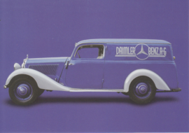Mercedes-Benz 170 V Van 1947, Classic Car(d) of the month 5/2002, Germany