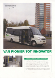 BlueCoach First Electric/Low Entry leaflet, 2 pages, A4-size, about 2020, Dutch