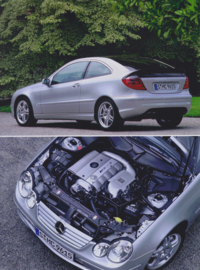 Mercedes-Benz press kit with photo's & text sheets, Paris, 9/2002