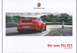 911 GT3 brochure, 124 pages, 03/2017, hard covers, German