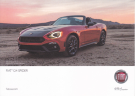 124 Spider, US-issued  picture card, size 17,5 x 12,5 cm, 2016