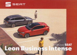 Leon Business Intense leaflet, 2 pages, 08/2021, Dutch language