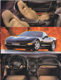 Corvette  brochure, 6 pages, 1998, USA