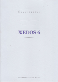 Xedos 6 accessories brochure, 16 pages, 06/1992, Dutch language