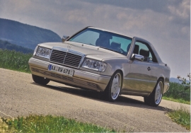 Coupe, A6-size postcard, Mercedes-Fan World # 06/2012, German
