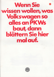 Program brochure, 8 pages,  A4-size, German language, 08/1979