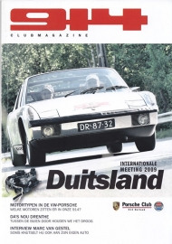Porsche 914 Club magazine, 52 pages, issue 2-2009, Dutch language