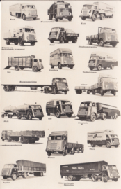 Program Trucks 1956, standard size, factory issue, 4 languages, date 11/55