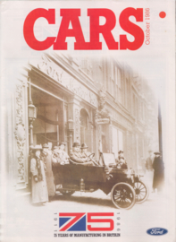Cars UK all model brochure # 118, 132 page [size A5], 10/1986, English language