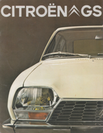 GS 1000cc folder, 8 pages, 9/1970, Dutch language