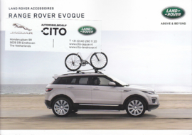 Evoque accessories brochure,  20 pages, A5-size, 12/2016, Dutch language