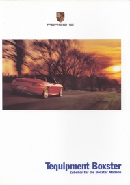 Boxster Tequipment brochure, 32 pages, 08/2000, German %