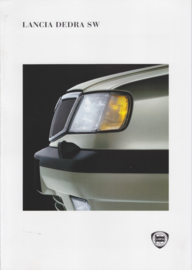 Dedra SW Station Wagon brochure, A4-size, 8 pages, 02/1996, Dutch language