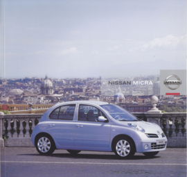 Micra brochure, 34 pages, 06/2005, Dutch language