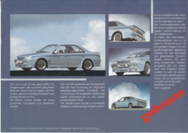 405 Gutmann Tuning leaflet, 2 pages, A4-size, about 1988, German language