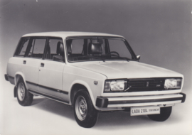 Lada 2104 Stationcar, press photo, Dutch, c1984