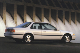 Accord EX Coupe, US postcard, continental size, 1993, # ZO313