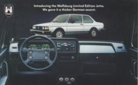 Jetta Wolfsburg Edition, USA postcard, 1983, # W64-003-2071