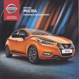 Micra accessories brochure, 16 pages, 11/2016, Dutch language