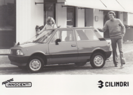 Innocenti 1000 3 Cilindri, press photo, Belgium, 1983