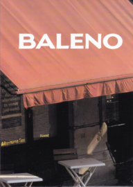 Program brochure and Baleno poster, 16 pages, 1995, Dutch language